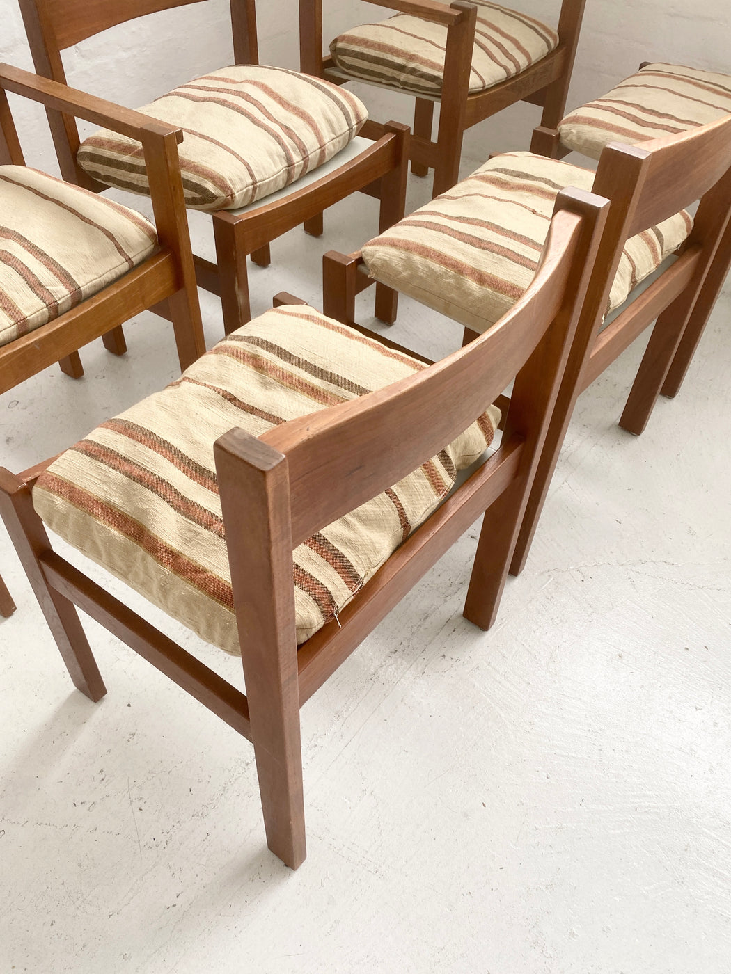 Set of Six Aksel Kjersgaard Dining Chairs