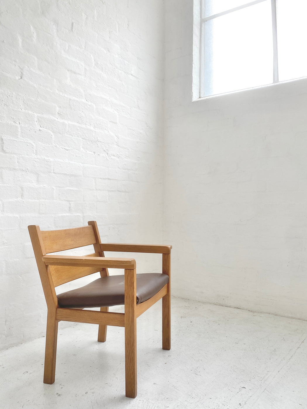 Danish Oak Armchair