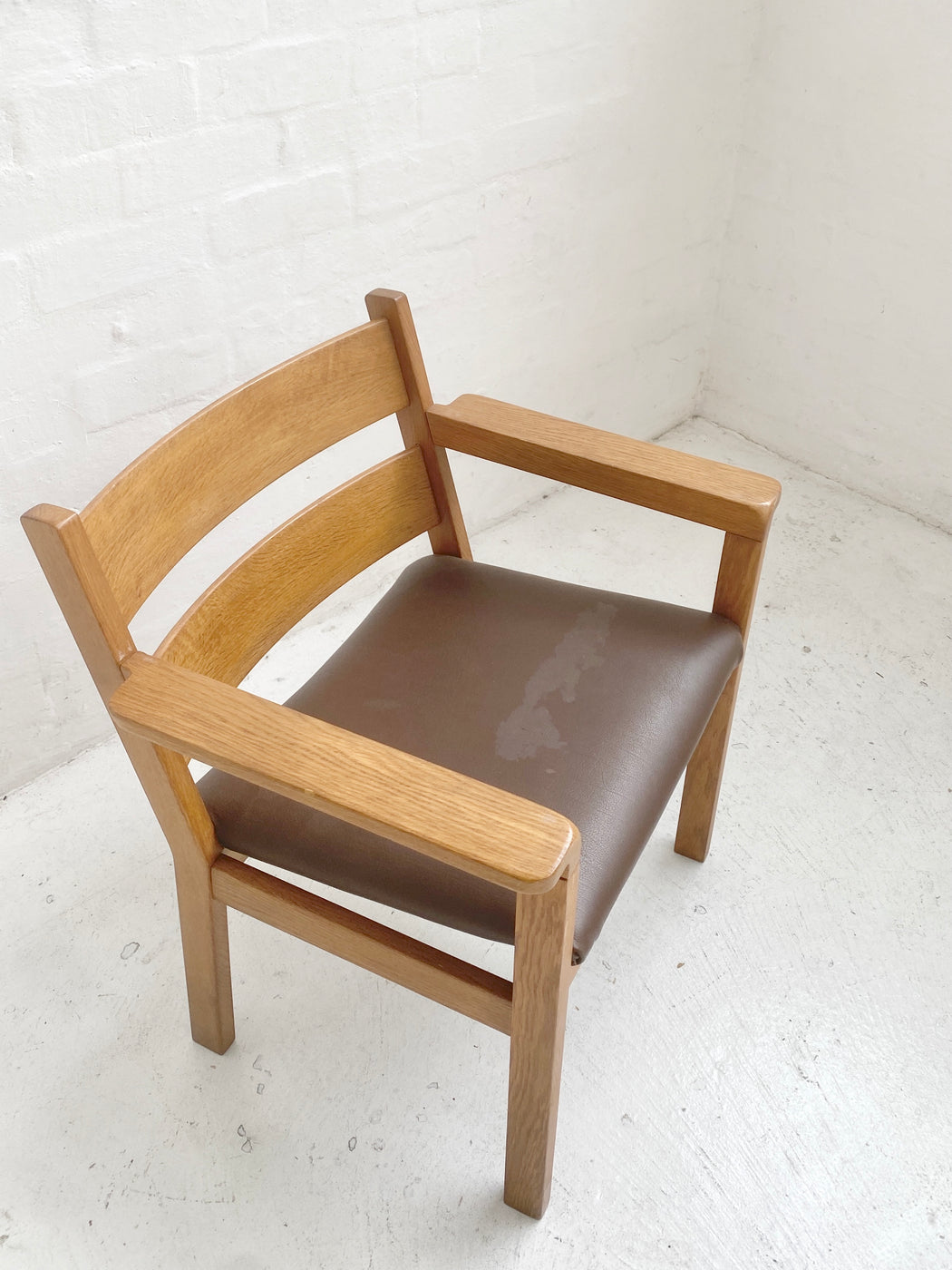 Danish Oak Armchair