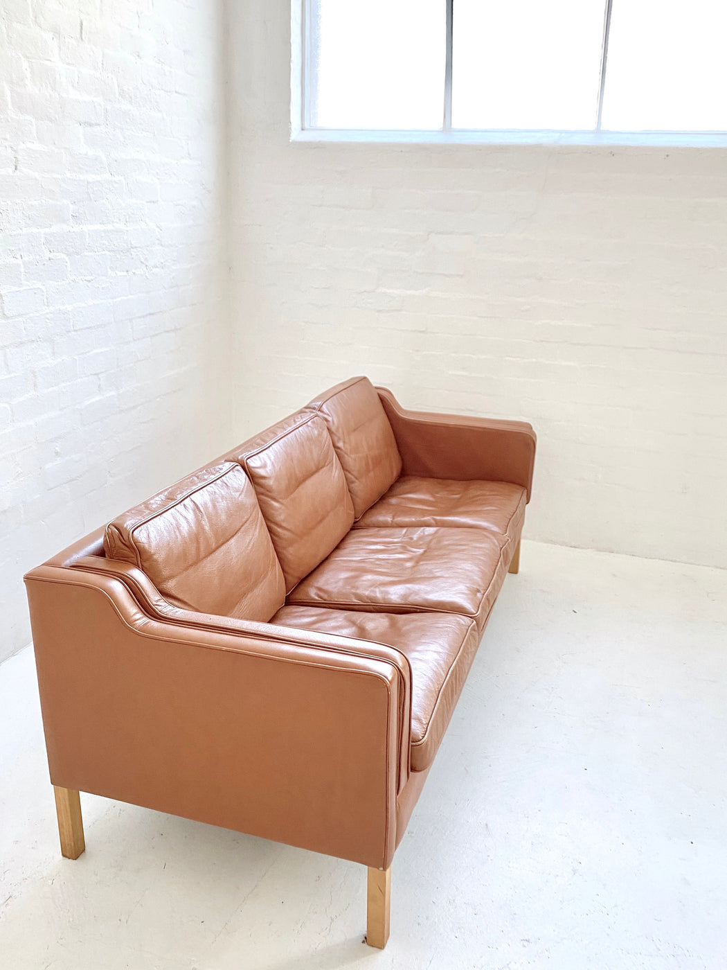 Danish Leather Sofa