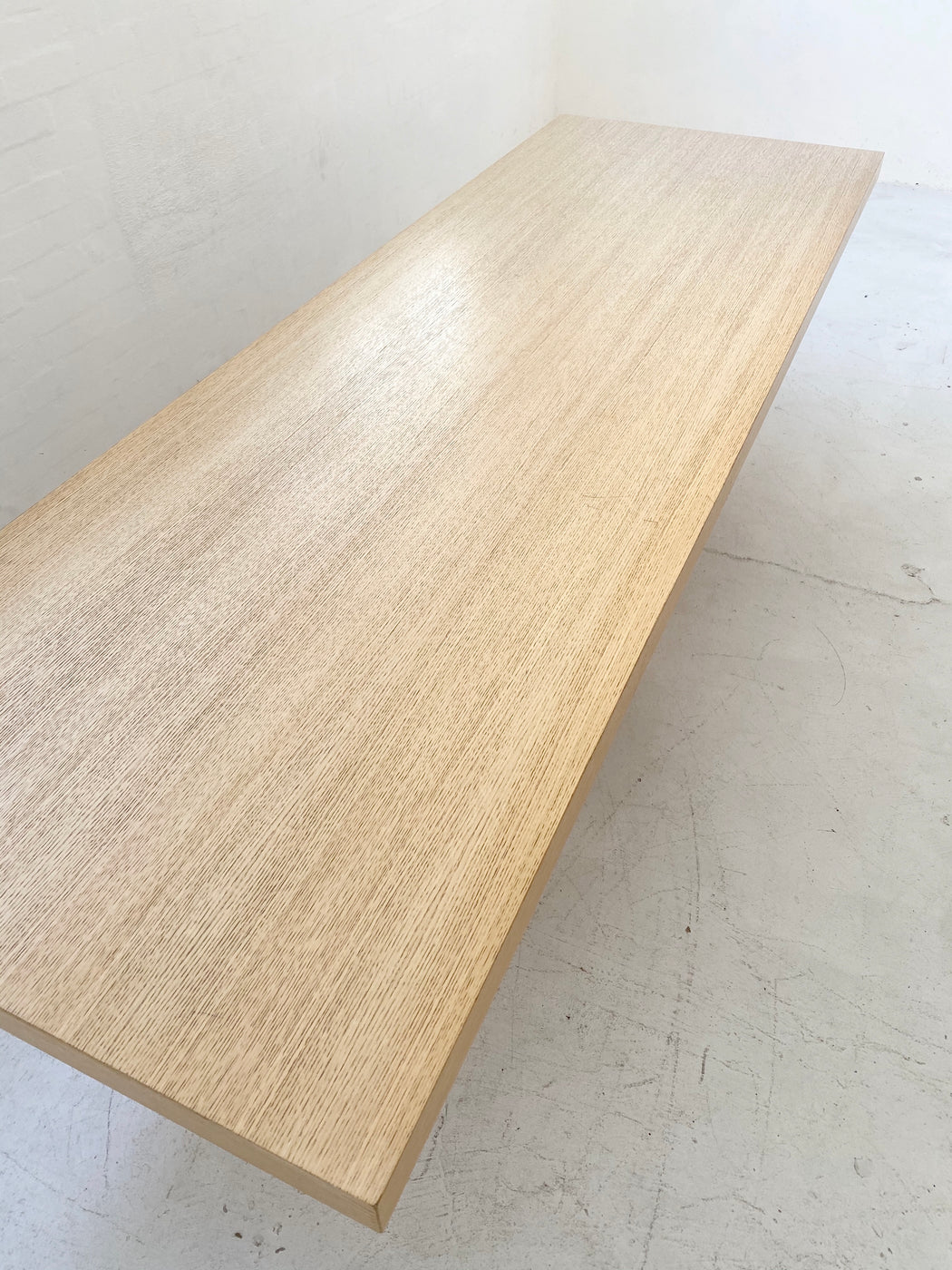 Large Danish Oak Dining Table