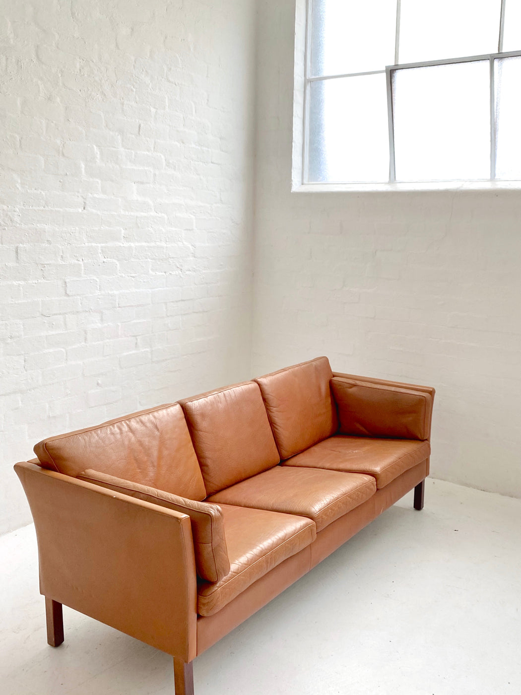 Danish Leather Sofa