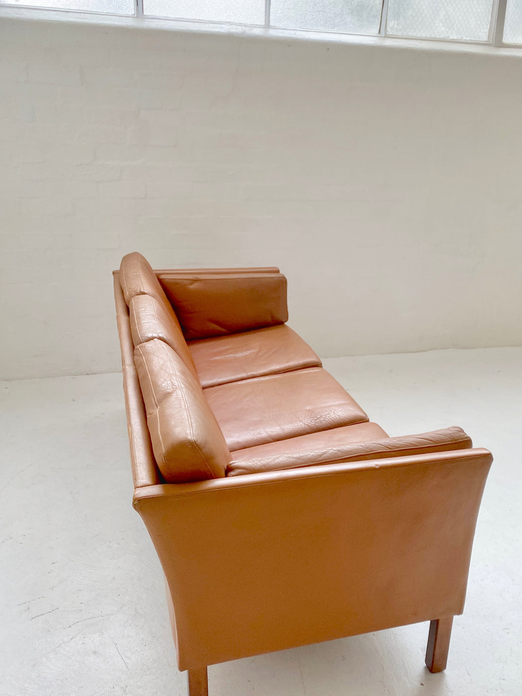 Danish Leather Sofa