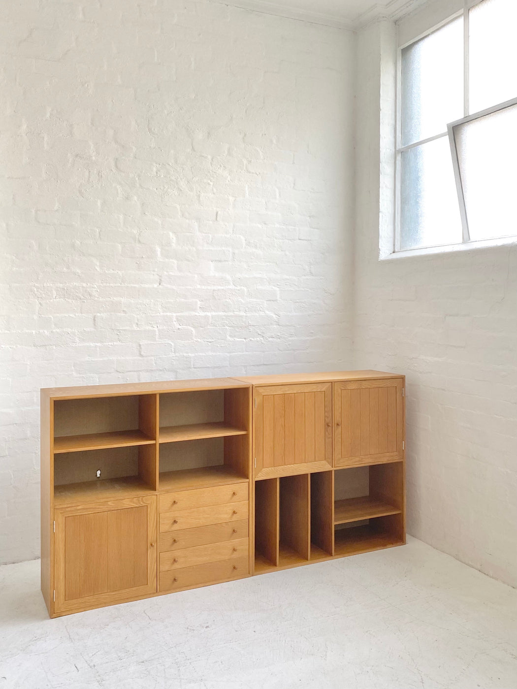 Johnny Sorensen & Rud Thygesen Oak Wall Units