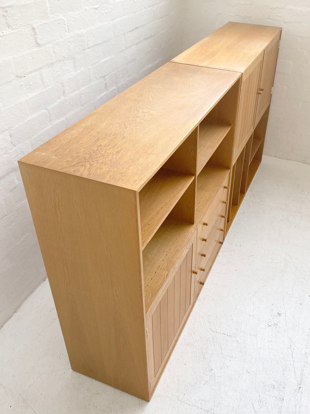 Johnny Sorensen & Rud Thygesen Oak Wall Units