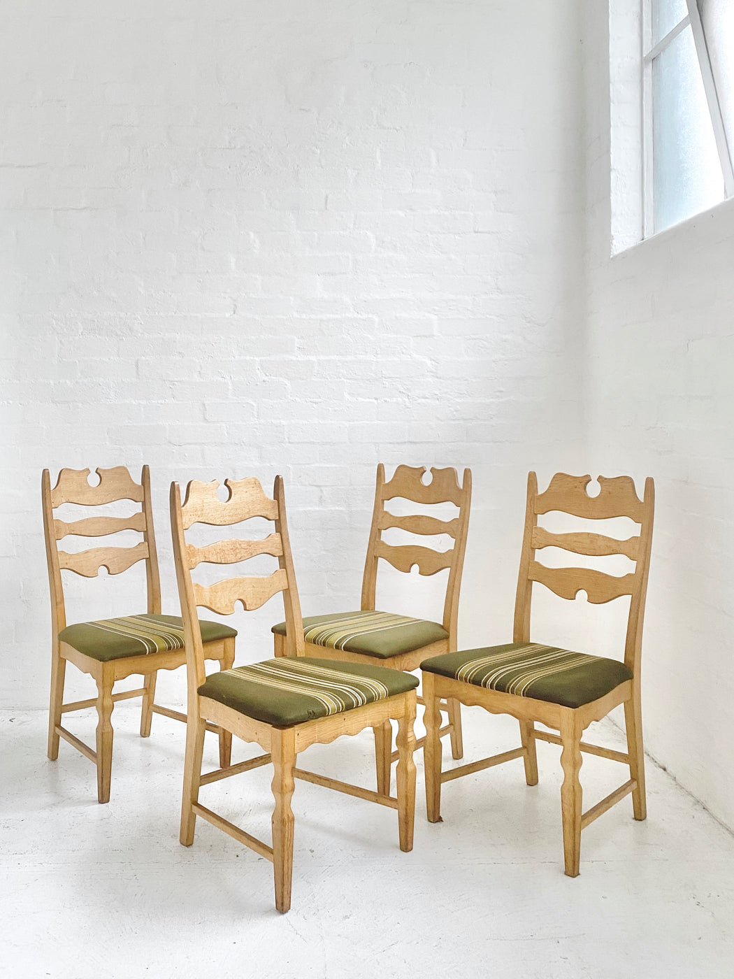 Set of 4 Henning Kjærnulf 'Kin' Chairs