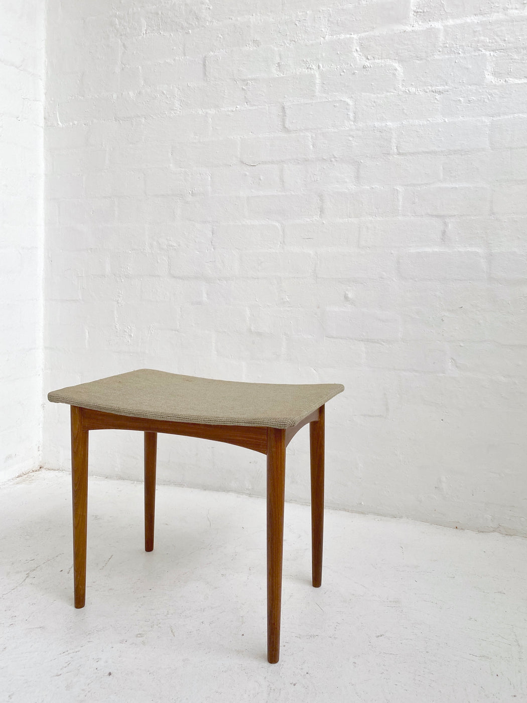 K.Larsen Upholstered Stool