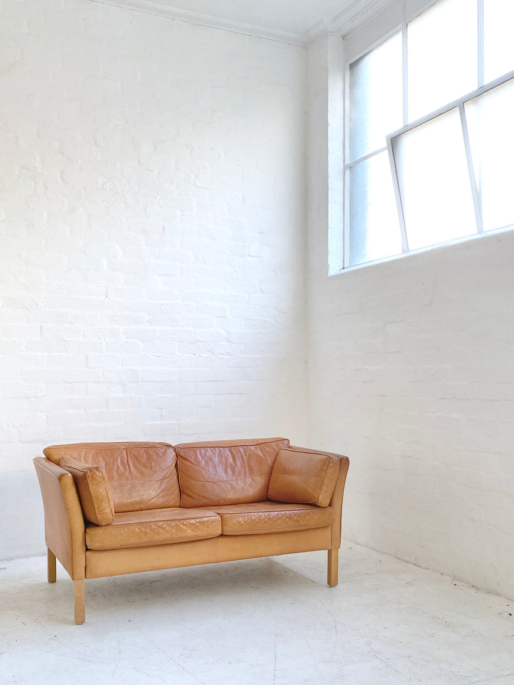Mogens Hansen Leather Sofa