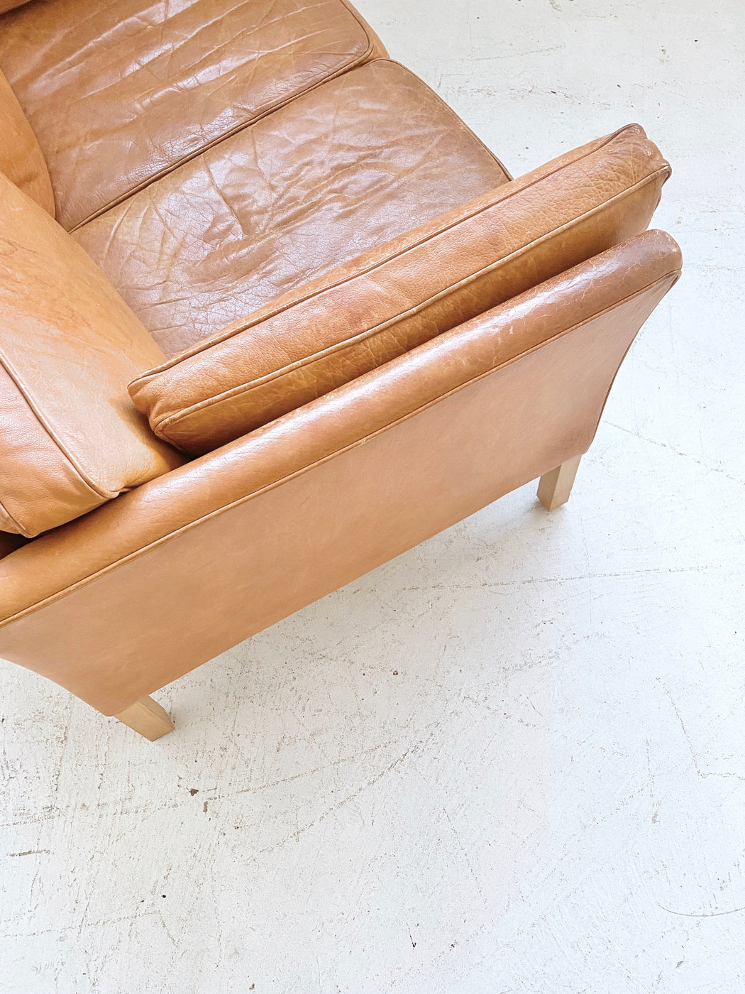 Mogens Hansen Leather Sofa