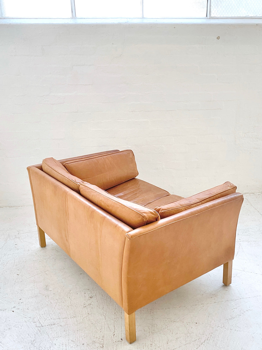 Mogens Hansen Leather Sofa