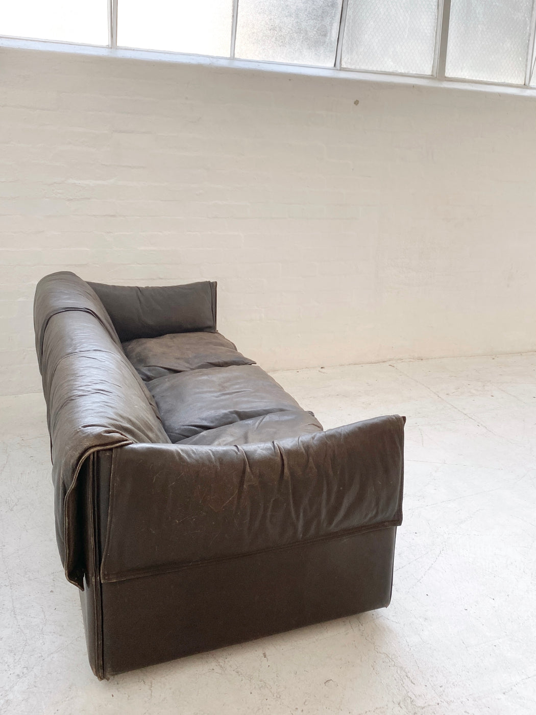 Niels Bendtsen 'Lotus' Leather Sofa