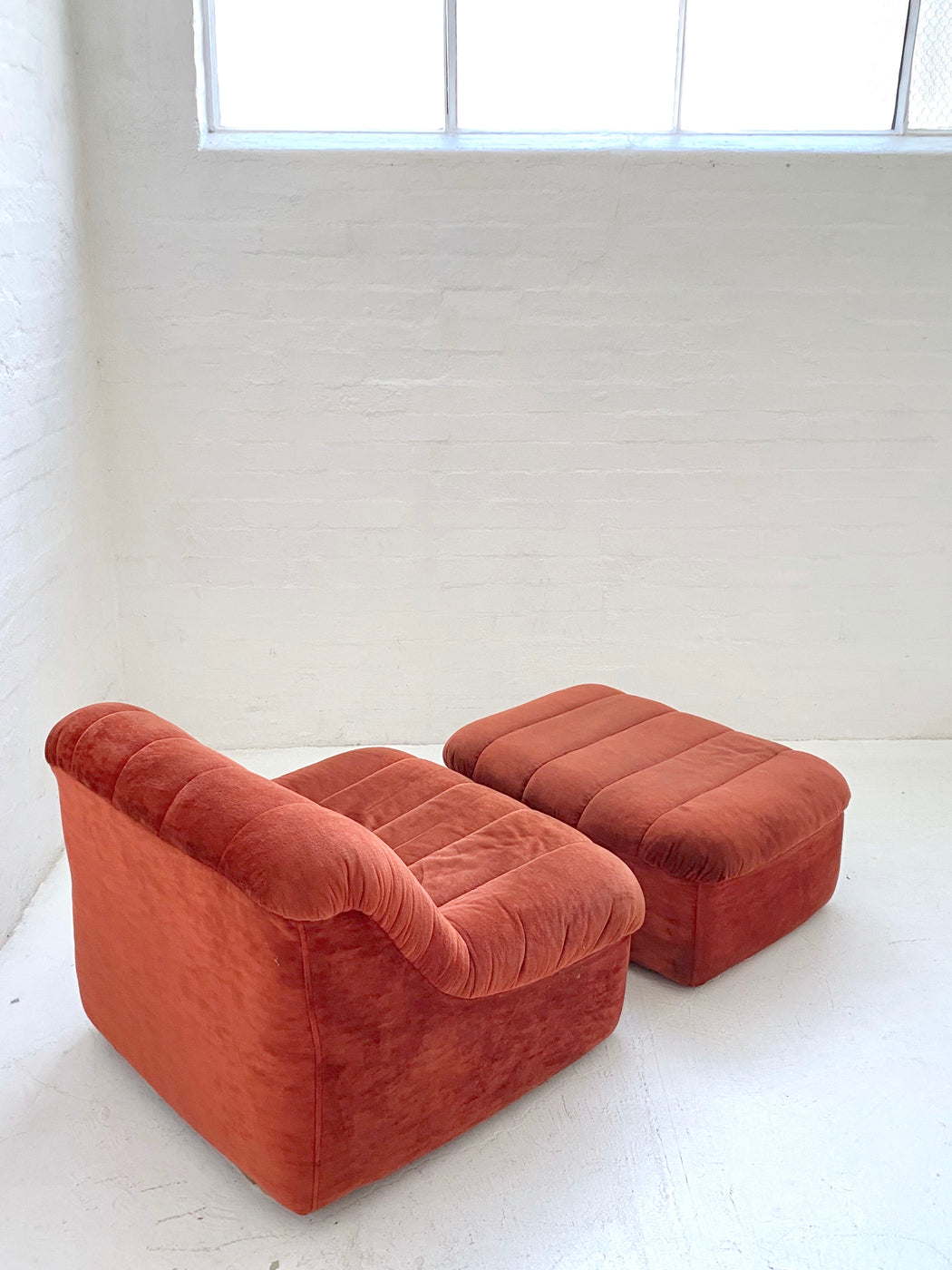 Featherston 'Numero VII' Chair & Ottoman