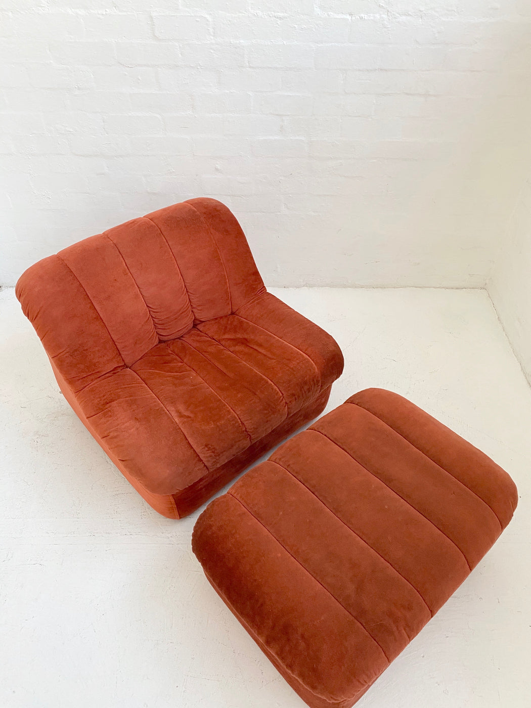 Featherston 'Numero VII' Chair & Ottoman
