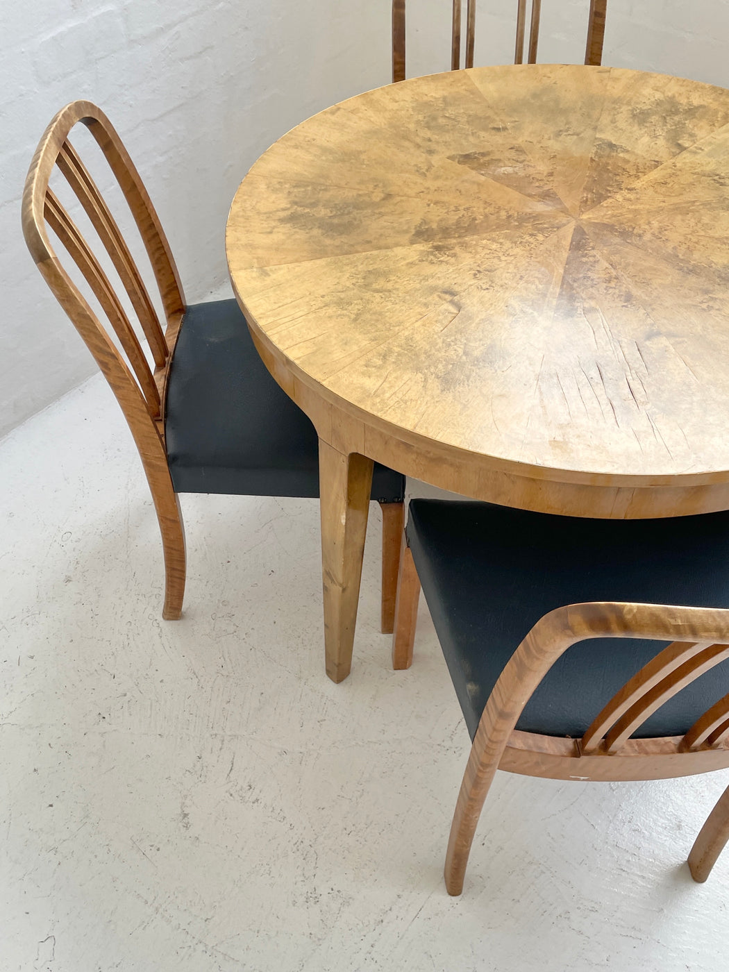 Danish 1940s Walnut Dining Setting