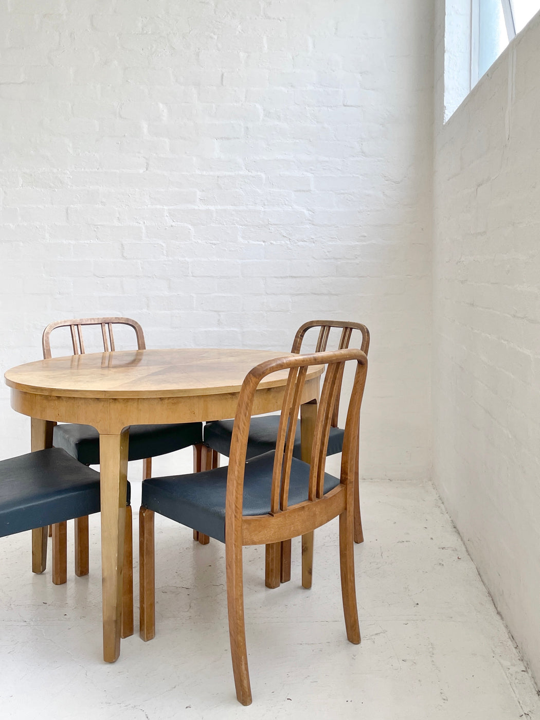 Danish 1940s Walnut Dining Setting