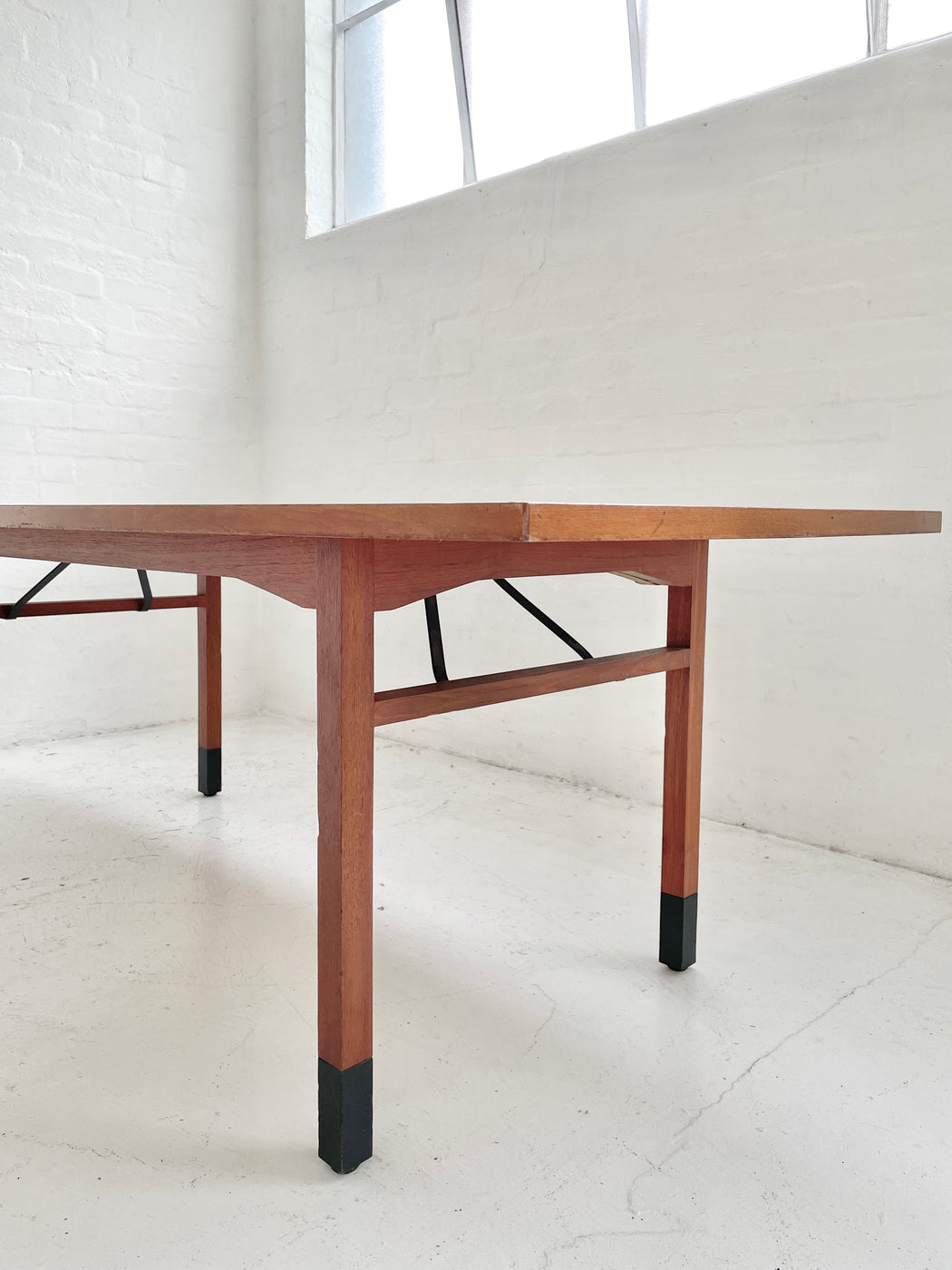 Large Teak Table by Nipu Møbler