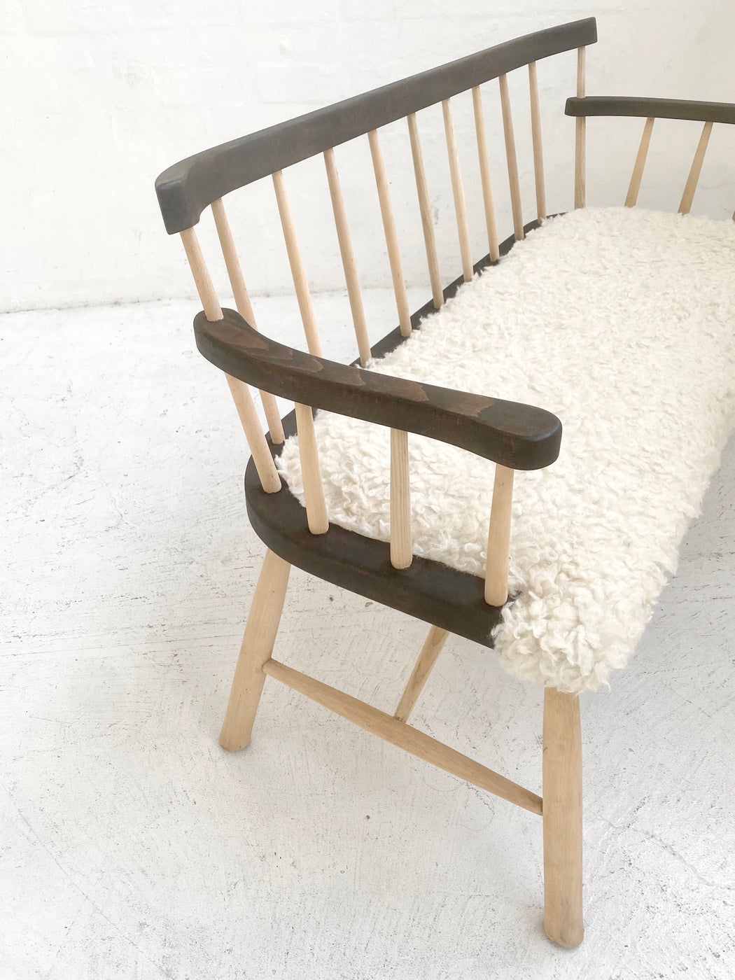 Swedish Spoke-back Settee