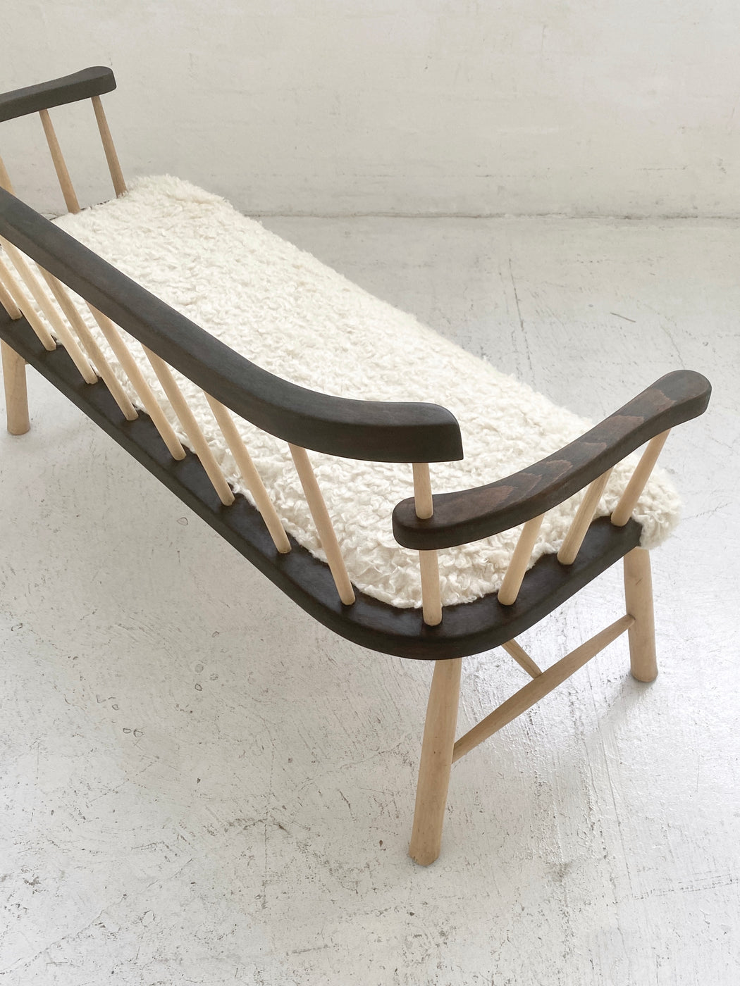 Swedish Spoke-back Settee