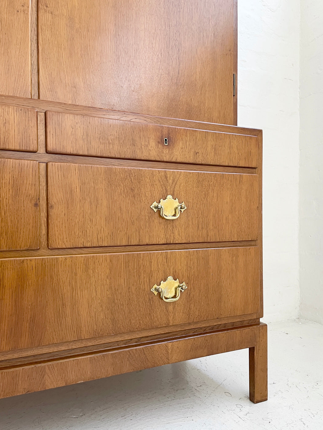 Danish Oak Sideboard Cabinet