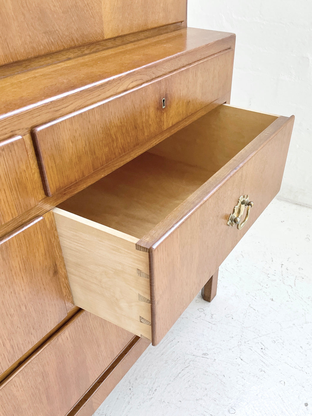 Danish Oak Sideboard Cabinet