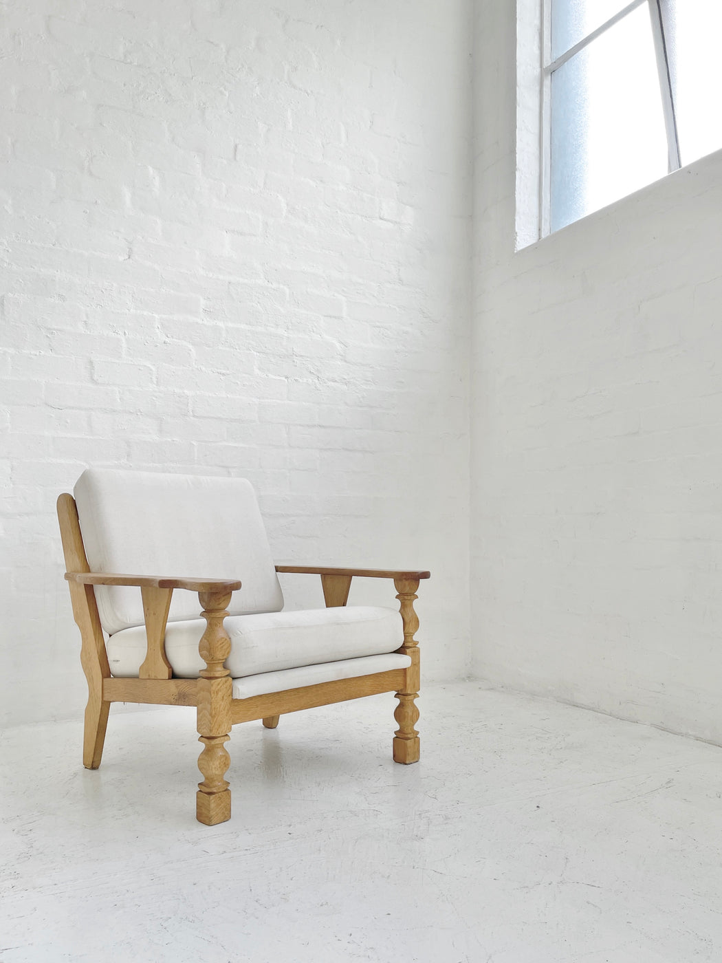 Danish Oak 'Folk' Chair