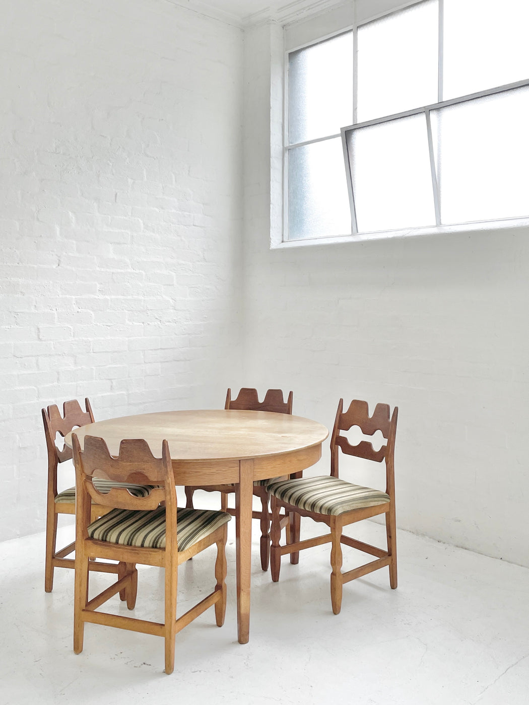 Early Hans J. Wegner Oak Table