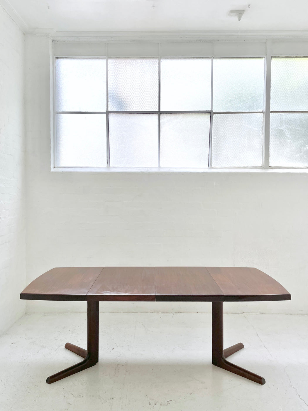 Danish 1970s Pedestal Dining Table
