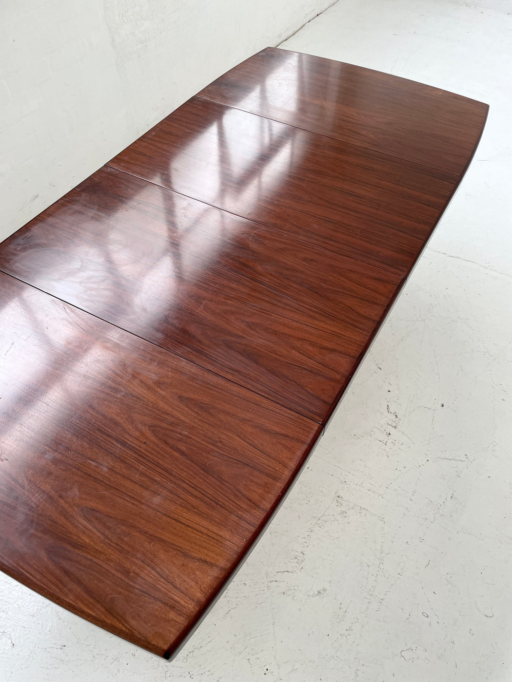 Danish 1970s Pedestal Dining Table