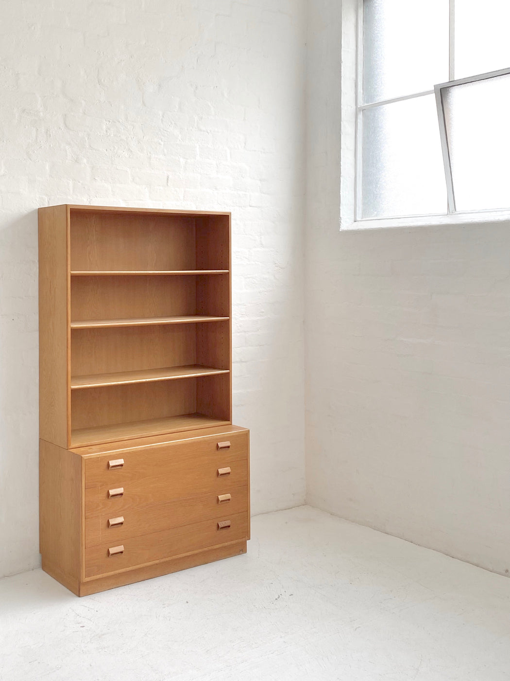 Børge Mogensen Oak Drawers & Bookcase