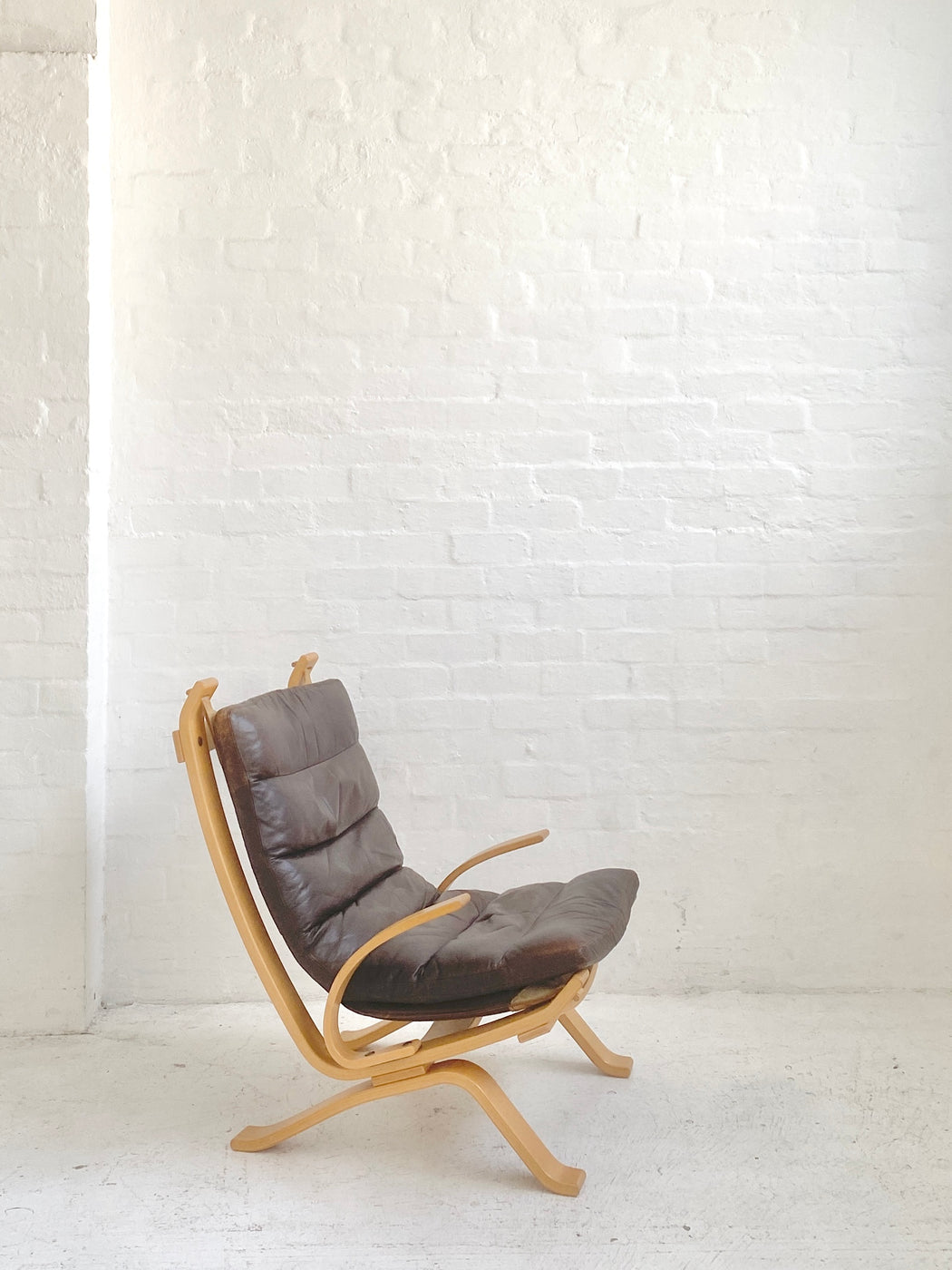 Danish Leather Sling Chair