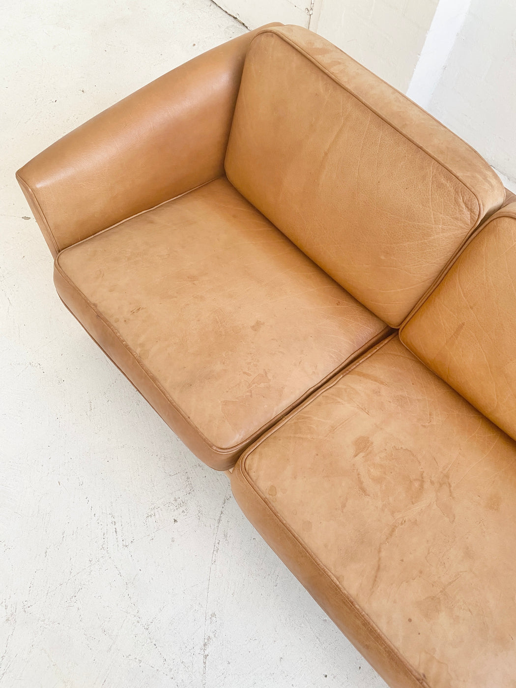 Danish Leather Sofa