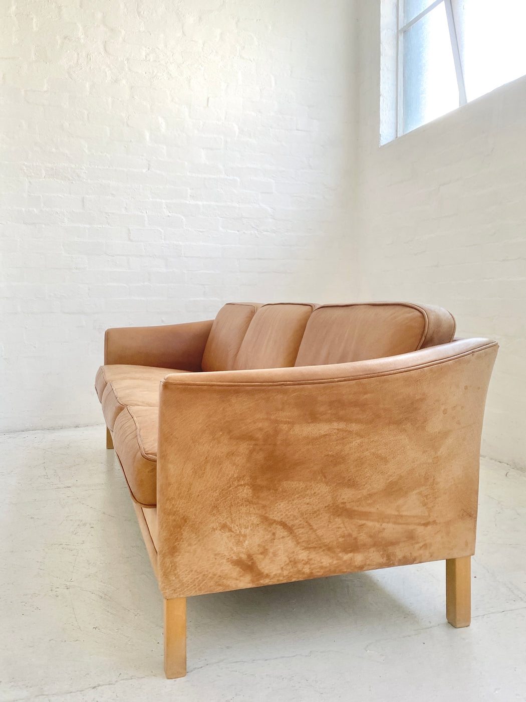 Danish Leather Sofa