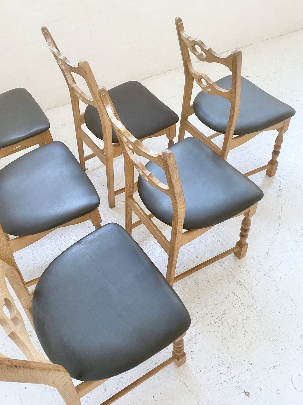 Set of Six Danish 'Folk' Chairs