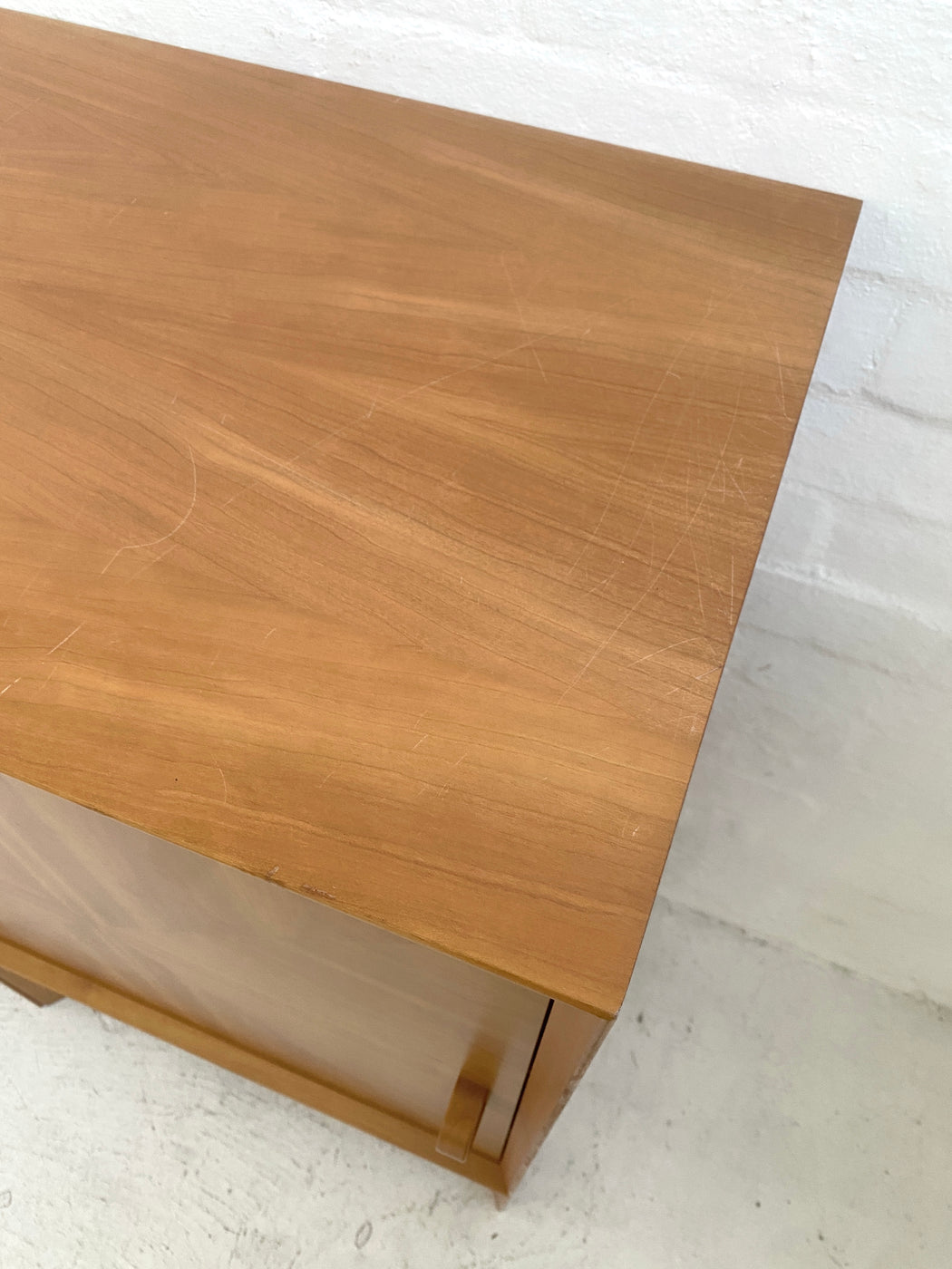 Pair of Danish Cherrywood Cabinets