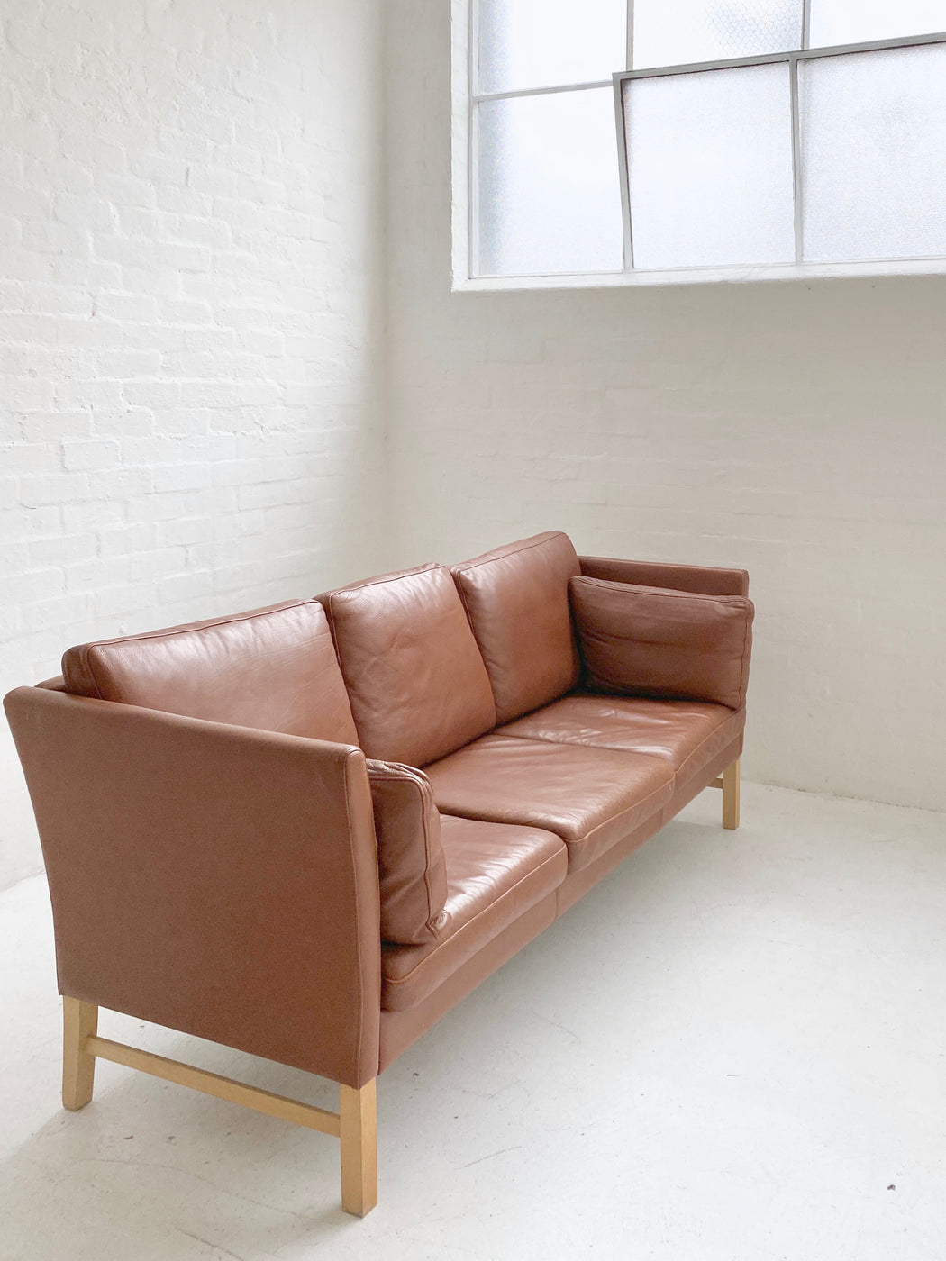 Danish Leather Sofa