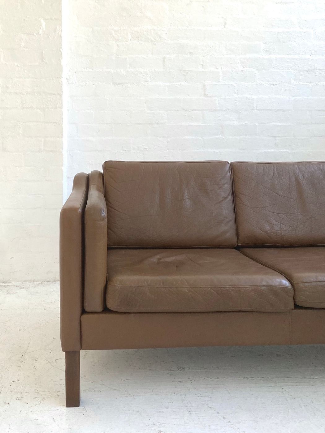 Danish Leather Sofa