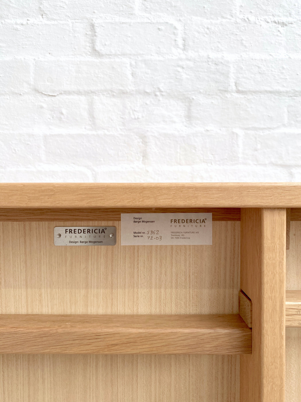 Børge Mogensen 'Model 5362' Oak Coffee Table