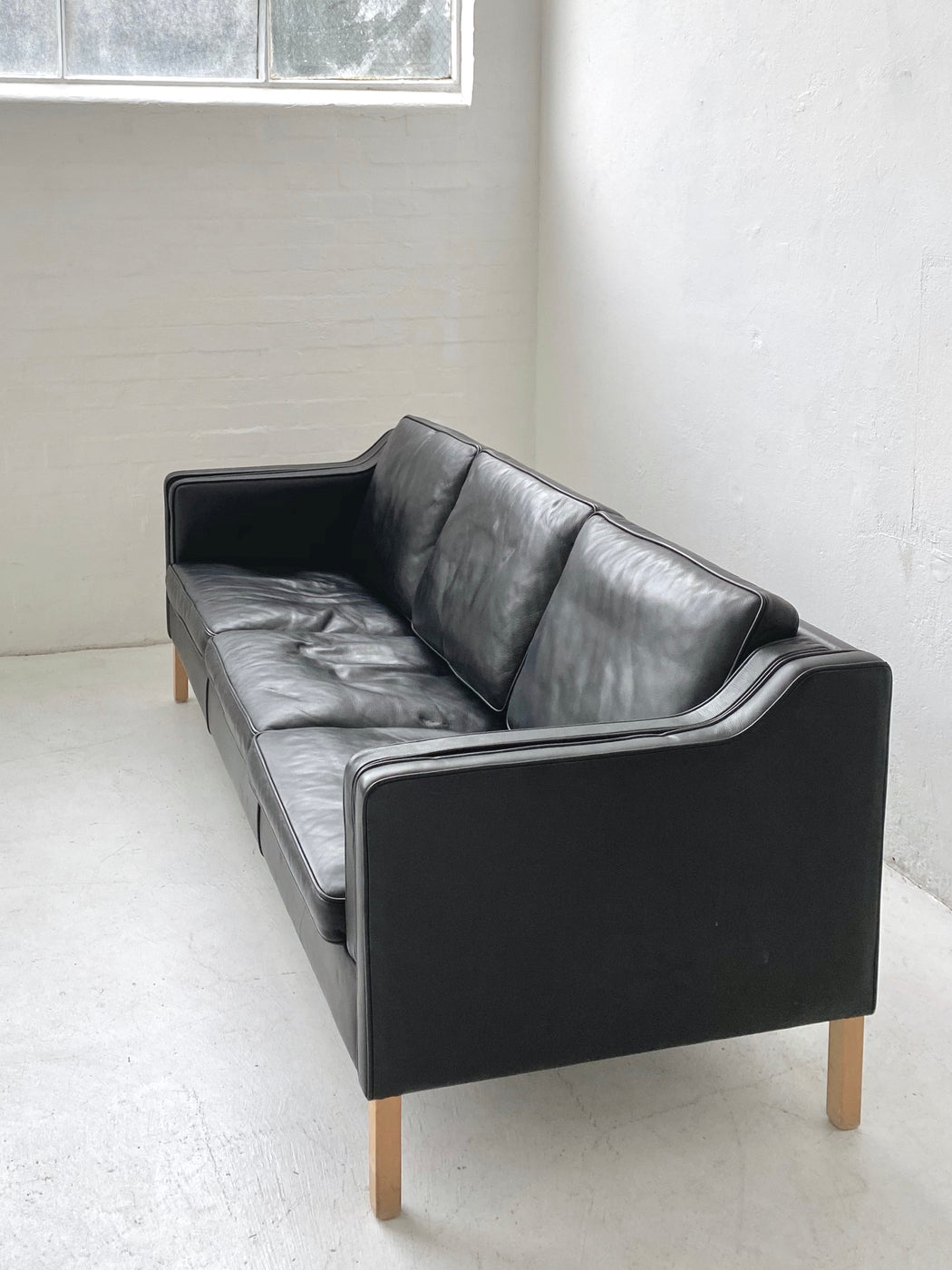 Danish Leather Lounge Suite