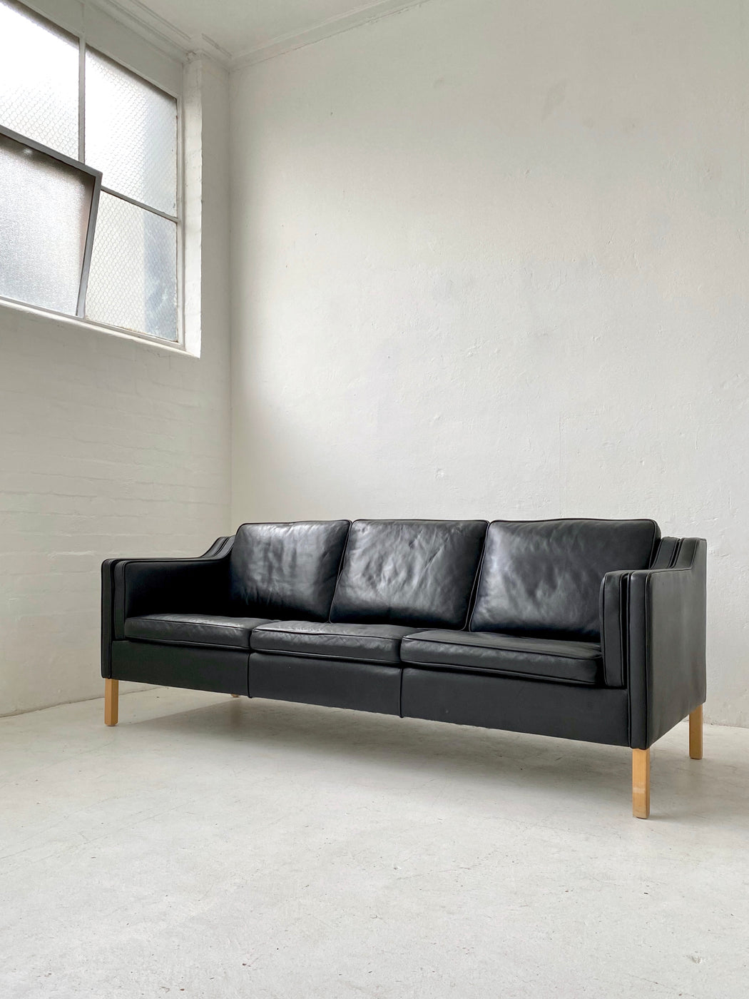 Danish Leather Lounge Suite