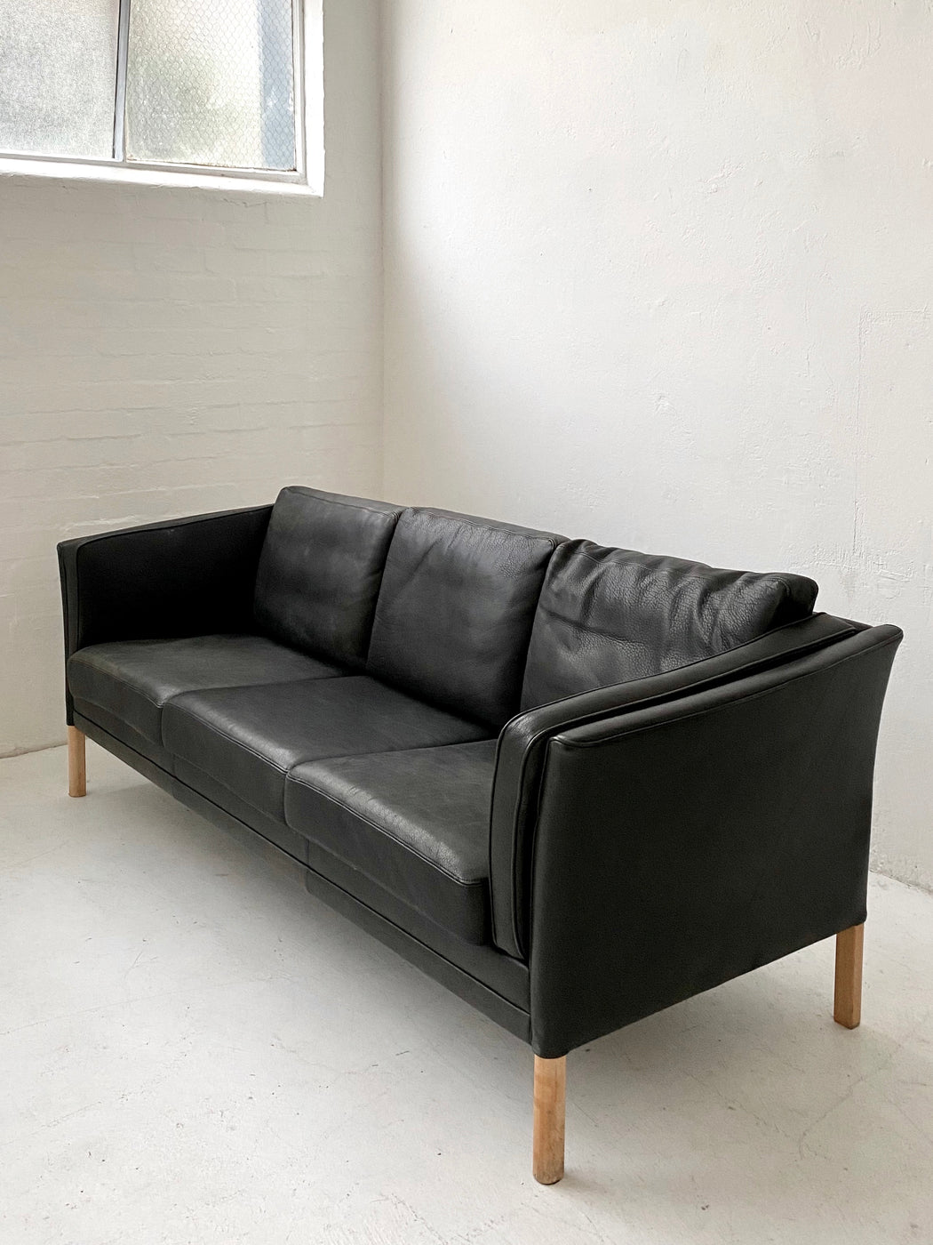 Mogens Hansen Leather Sofa