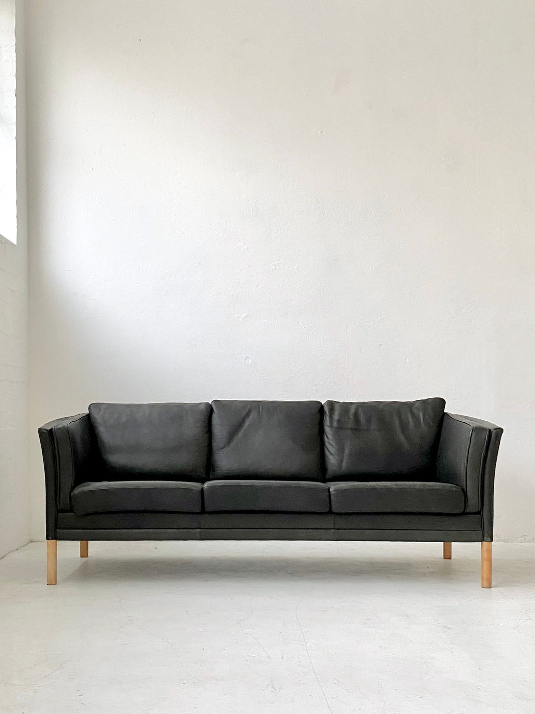 Mogens Hansen Leather Sofa