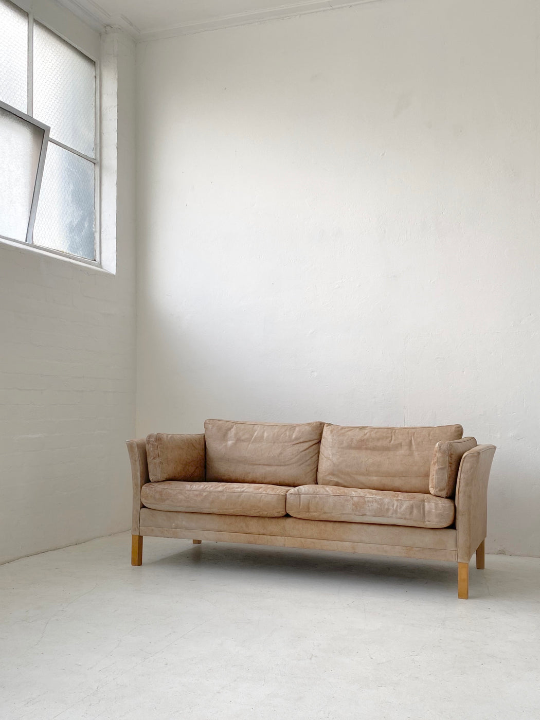 Mogens Hansen Leather Sofa