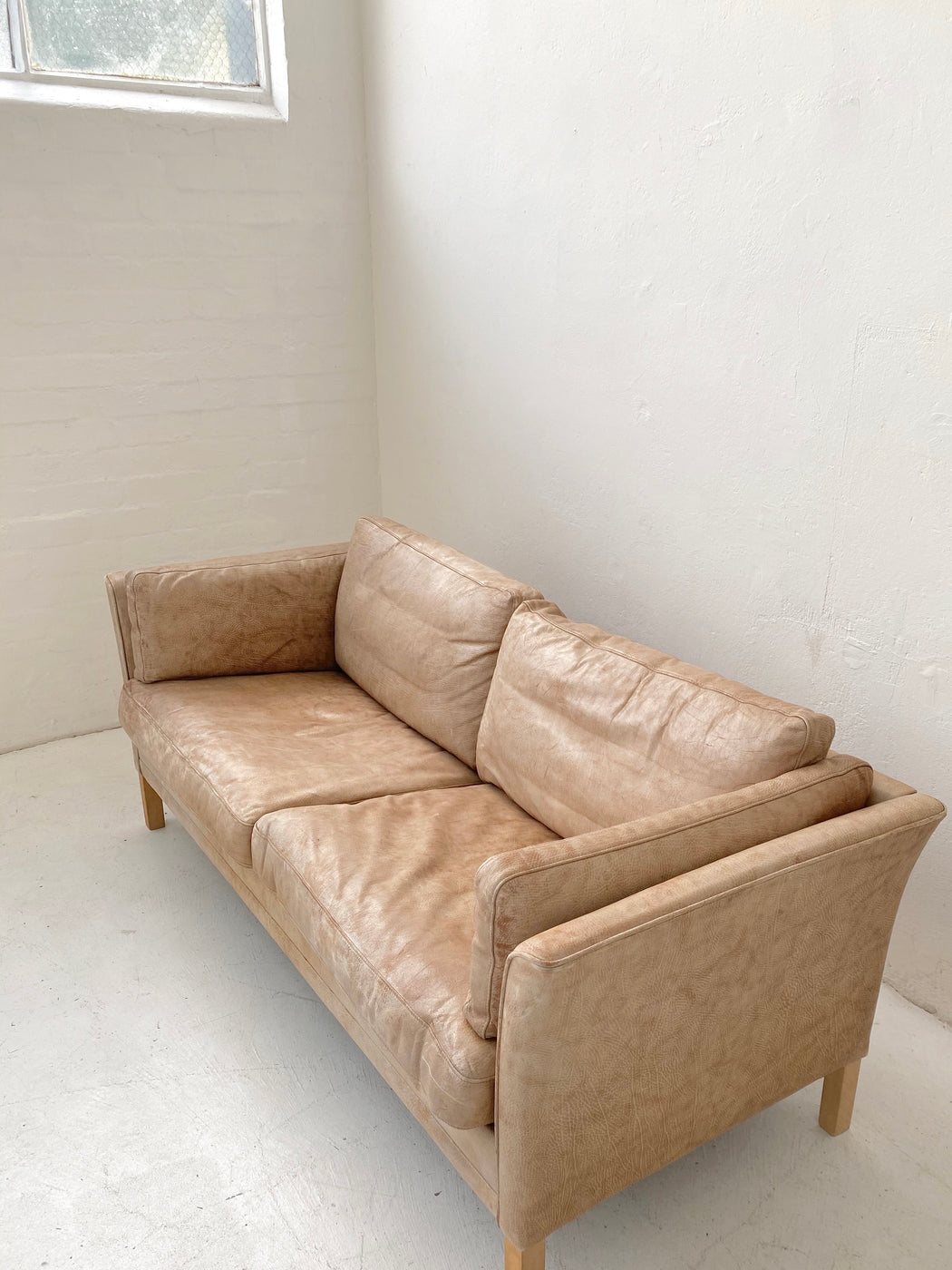Mogens Hansen Leather Sofa