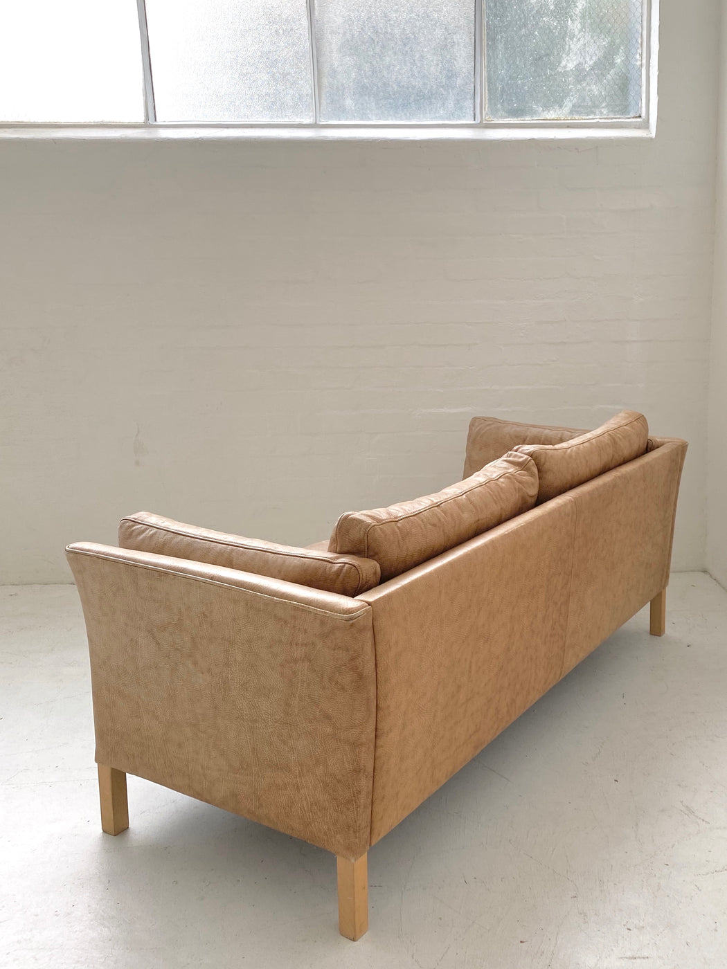 Mogens Hansen Leather Sofa