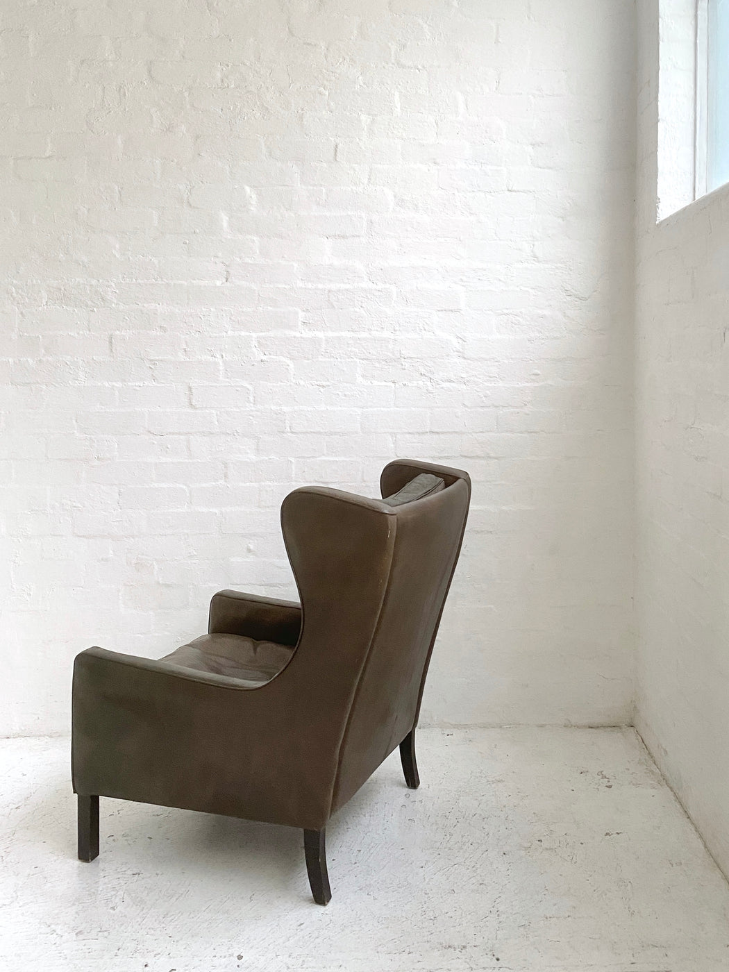 Danish Leather Lounge Chair