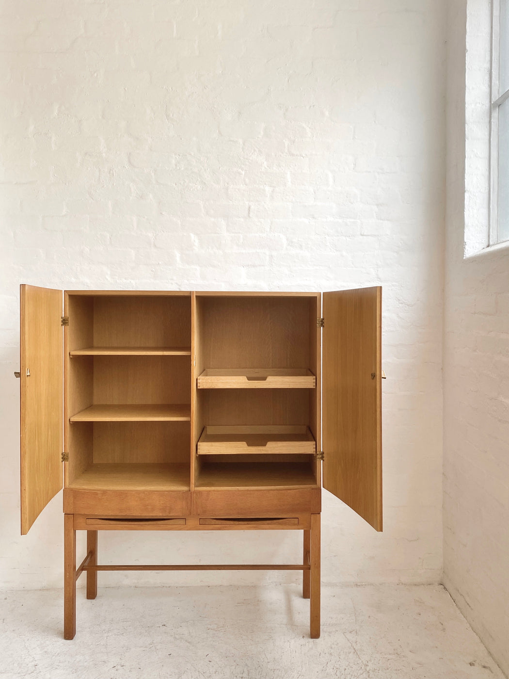 Sven Engström & Gunnar Myrstrand Oak Sideboard