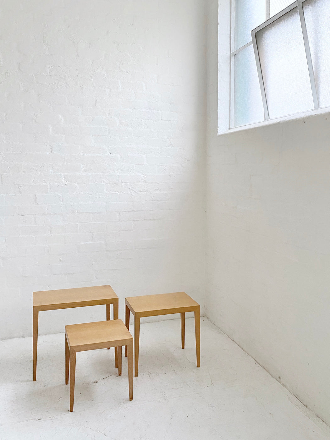 Severin Hansen Oak Nesting Tables