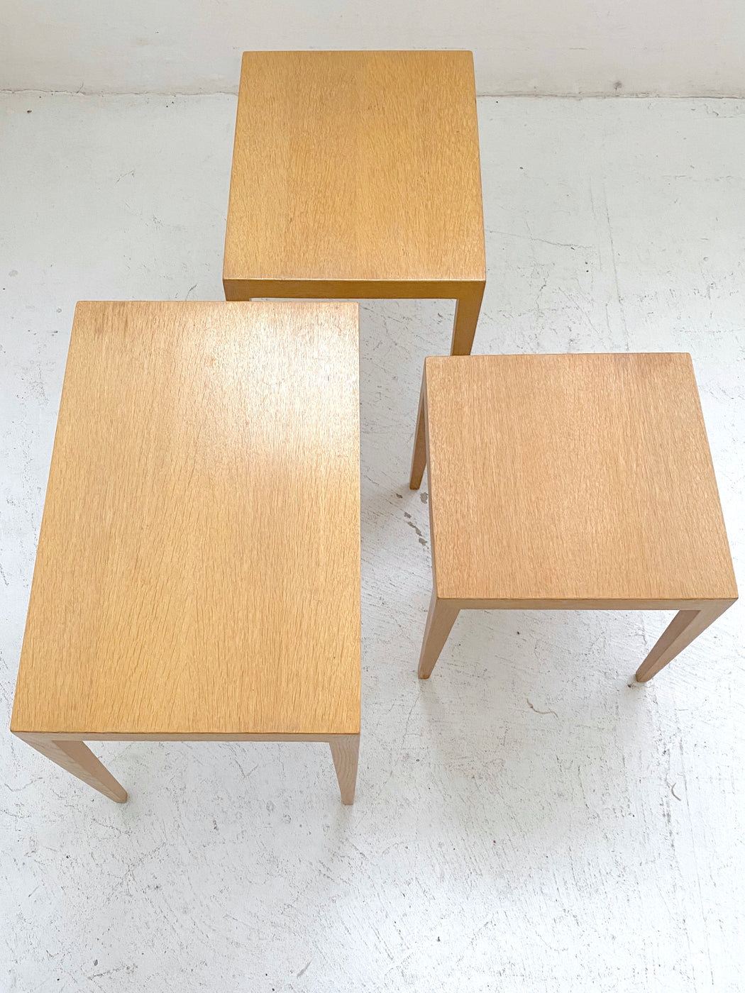 Severin Hansen Oak Nesting Tables