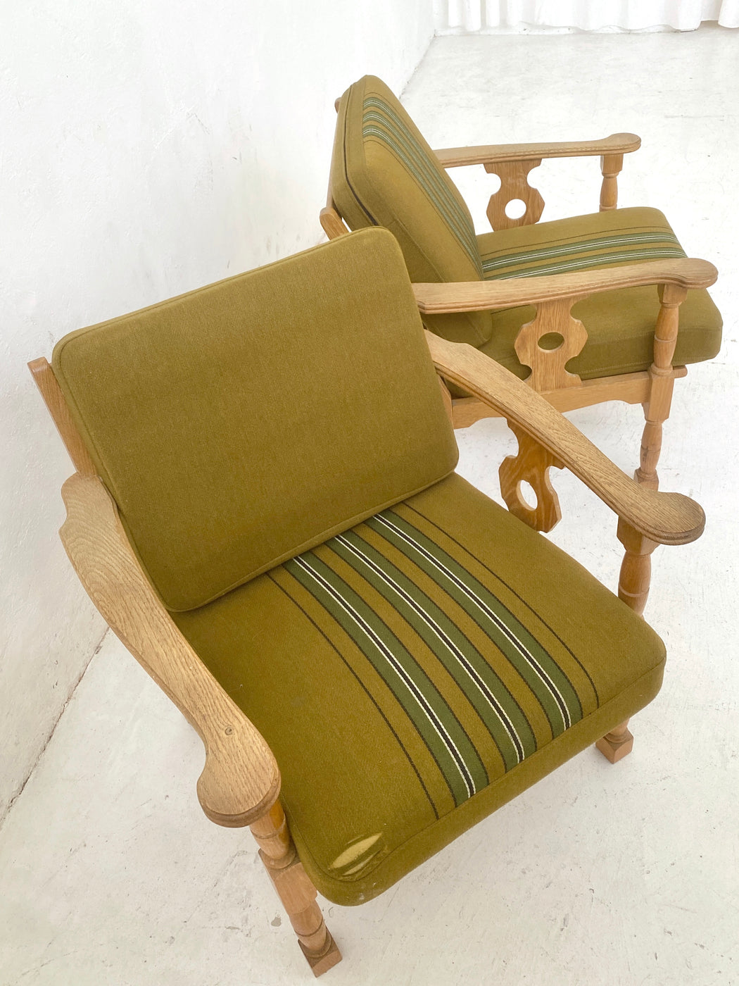 Pair of Danish 'Folk' Chairs