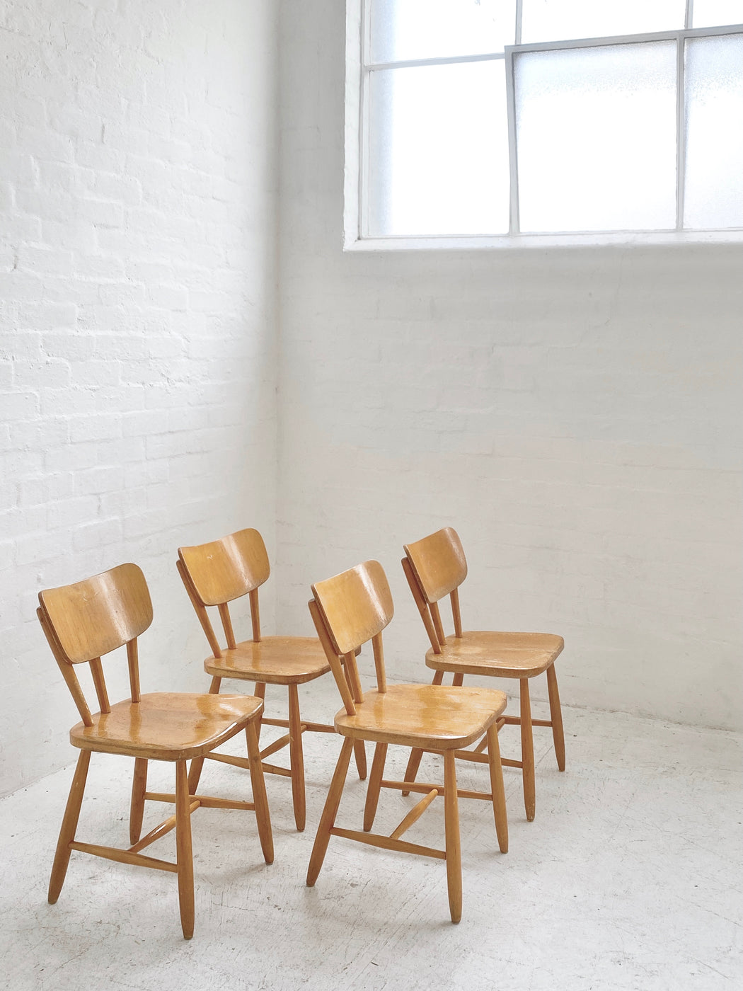 Swedish Spoke-back Dining Chairs